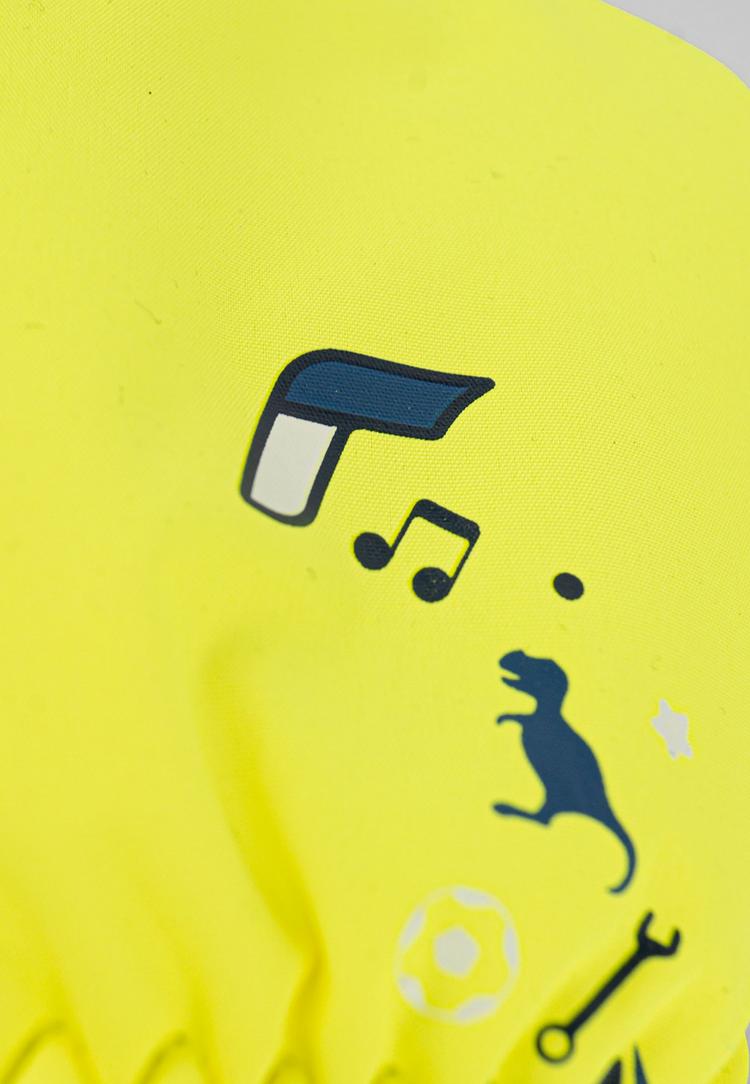 Reusch Reusch Kids Mitten Handschuh Kinder - 2305  safety yell / dress blue - 4 | SportScheck