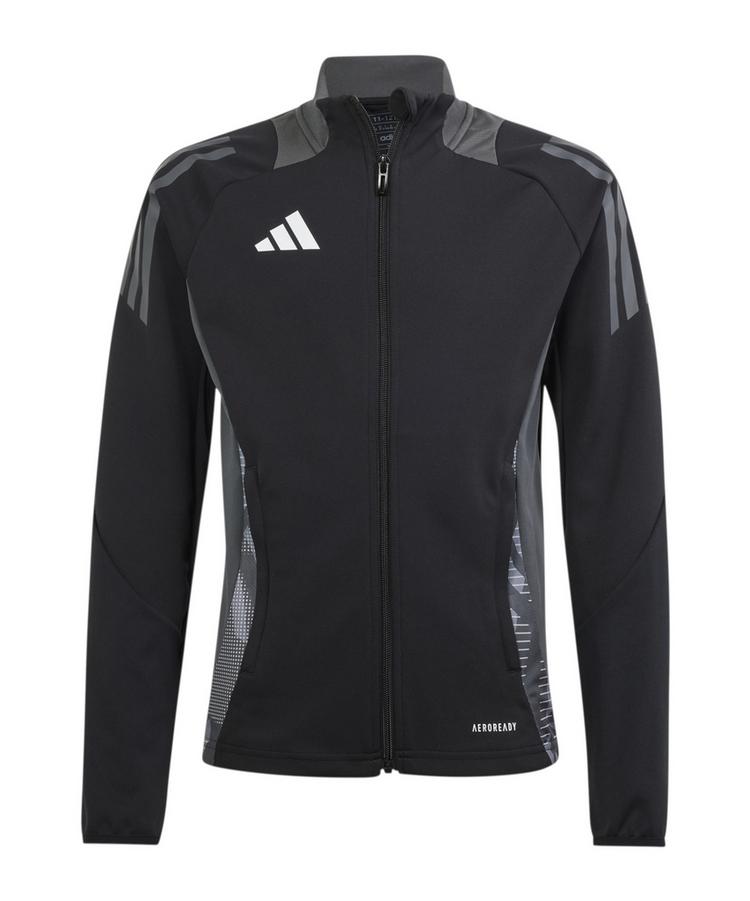 adidas adidas Tiro 24 Competition Trainingsjacke Kids Trainingsjacke Kinder - schwarzgrau - 0 | SportScheck