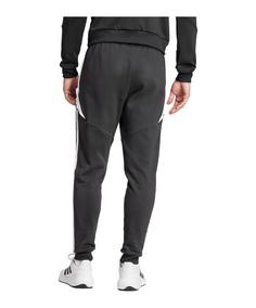Rückansicht von adidas Tiro 24 Jogginghose Dunkel Trainingshose Herren schwarzweiss