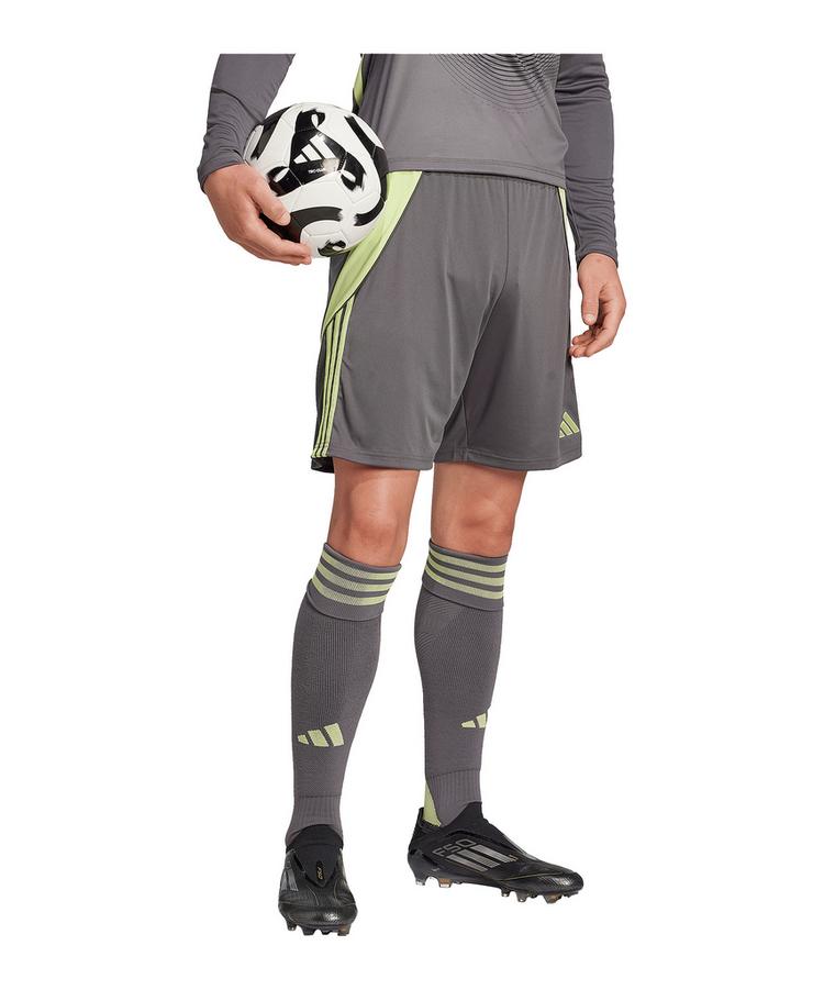 adidas adidas Tiro 24 Short Fu&szlig;ballshorts Herren - graugruen - 2 | SportScheck