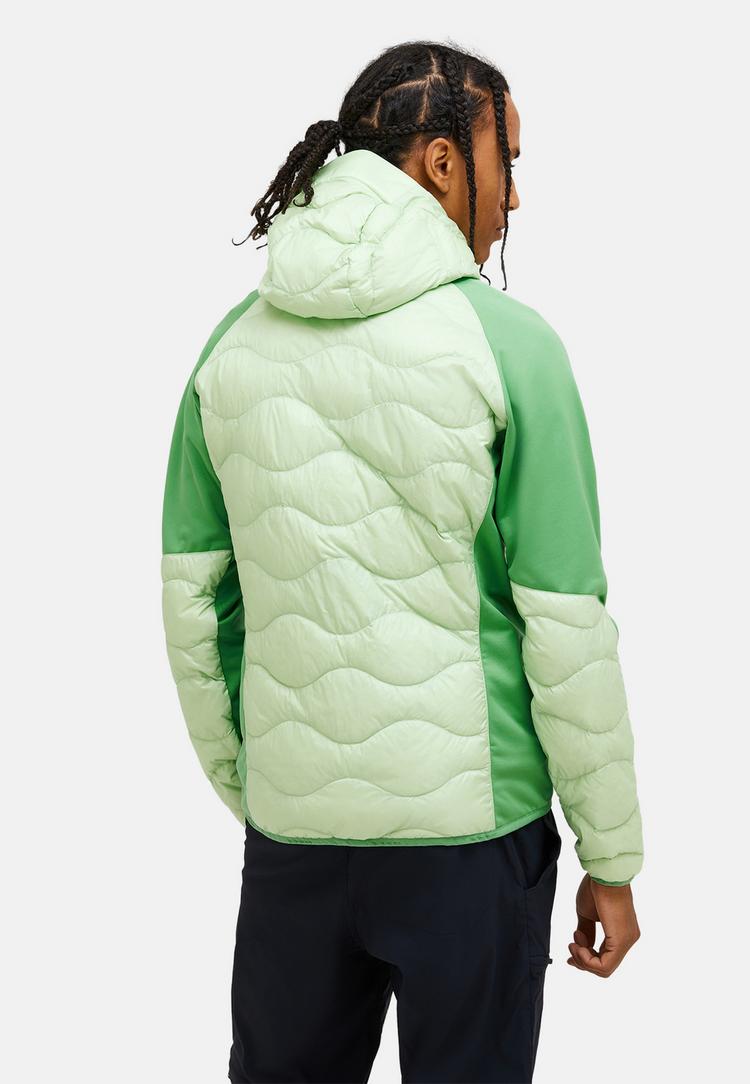 Peak Performance Peak Performance M Helium Down Hybrid Hood Trainingsjacke Herren - pastellgruen - 0 | SportScheck