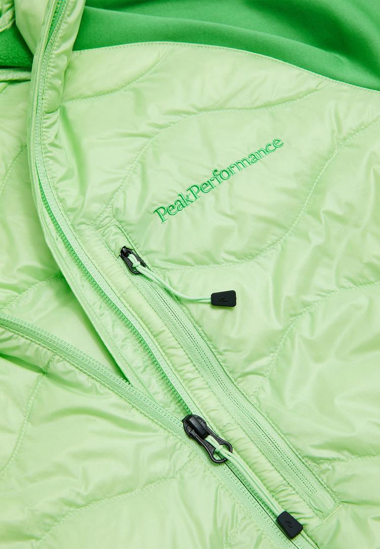 Peak Performance Peak Performance M Helium Down Hybrid Hood Trainingsjacke Herren - pastellgruen - 1 | SportScheck