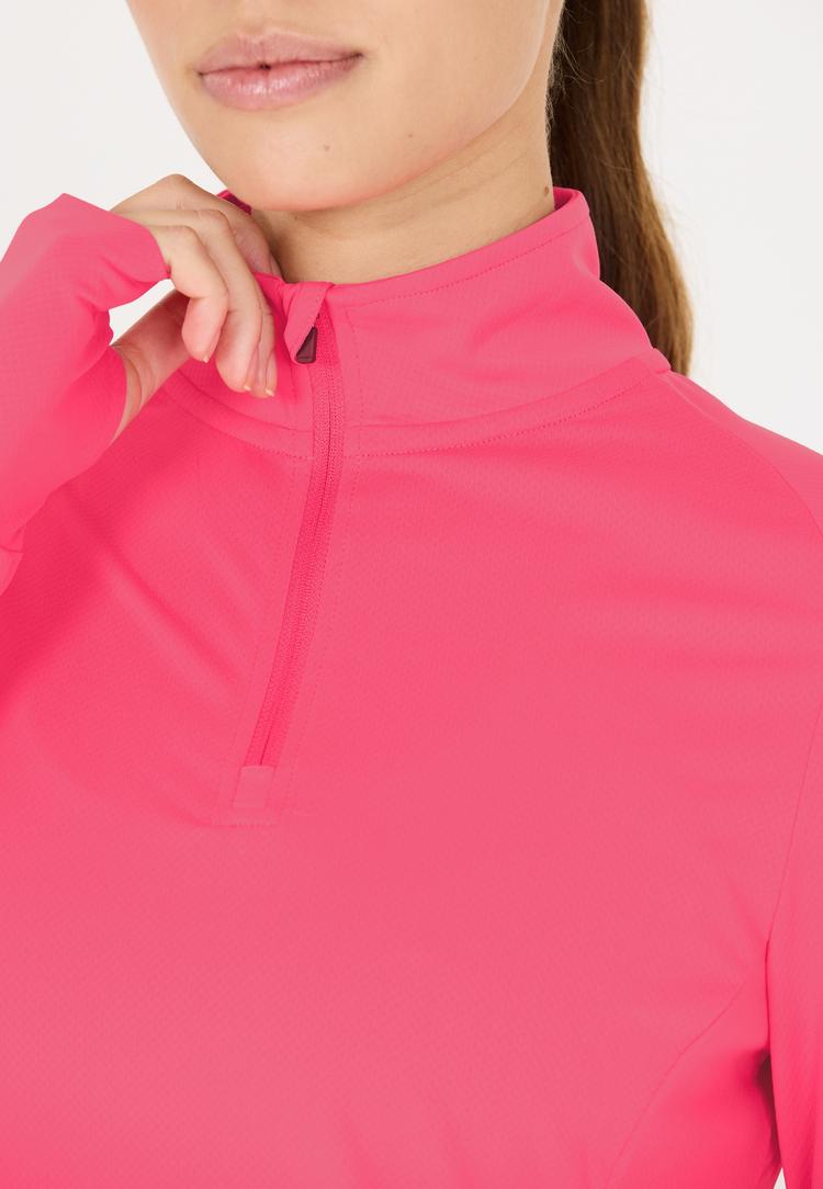 Endurance Endurance Chaba Laufhoodie Damen - 4049 Fandango Pink - 0 | SportScheck