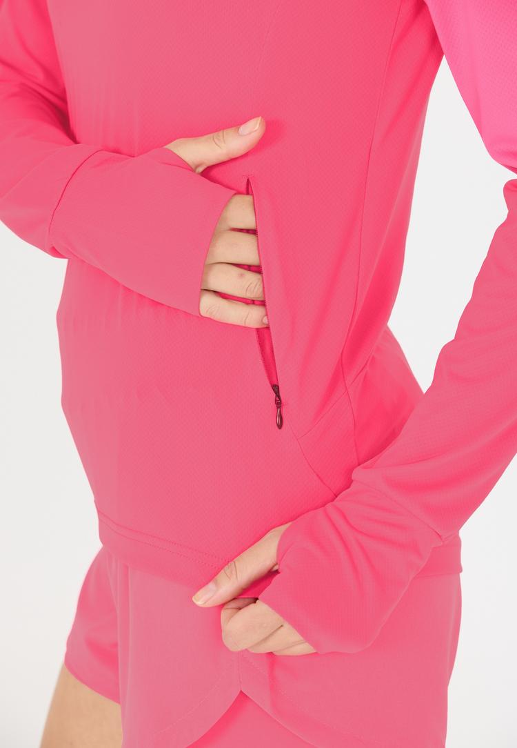Endurance Endurance Chaba Laufhoodie Damen - 4049 Fandango Pink - 1 | SportScheck
