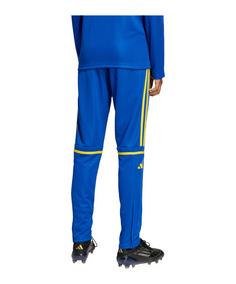 Rückansicht von adidas Squadra 25 Trainingshose Kids Trainingshose Kinder blaugelb