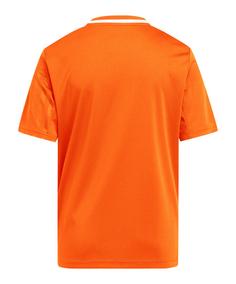 Rückansicht von adidas Trikot Kids Fußballtrikot Kinder orangeweiss