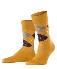 Burlington Manchester SO Socken Herren - dottergelb (1305)