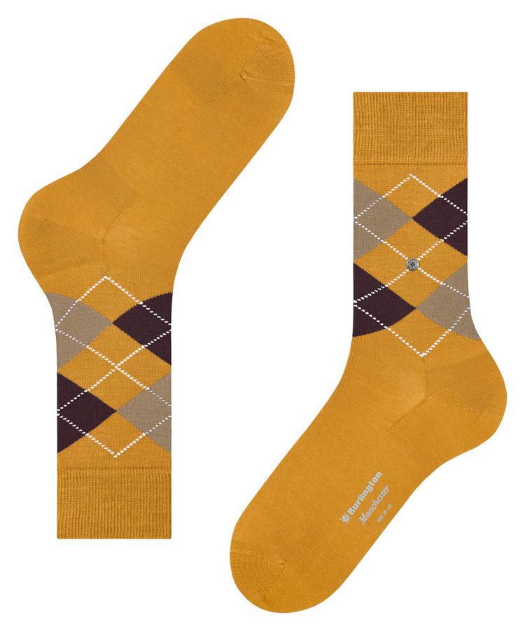 Burlington Burlington Manchester SO Socken Herren - dottergelb (1305) - 2 | SportScheck