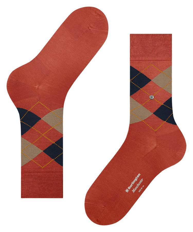 Burlington Burlington Manchester SO Socken Herren - orange (8039) - 2 | SportScheck