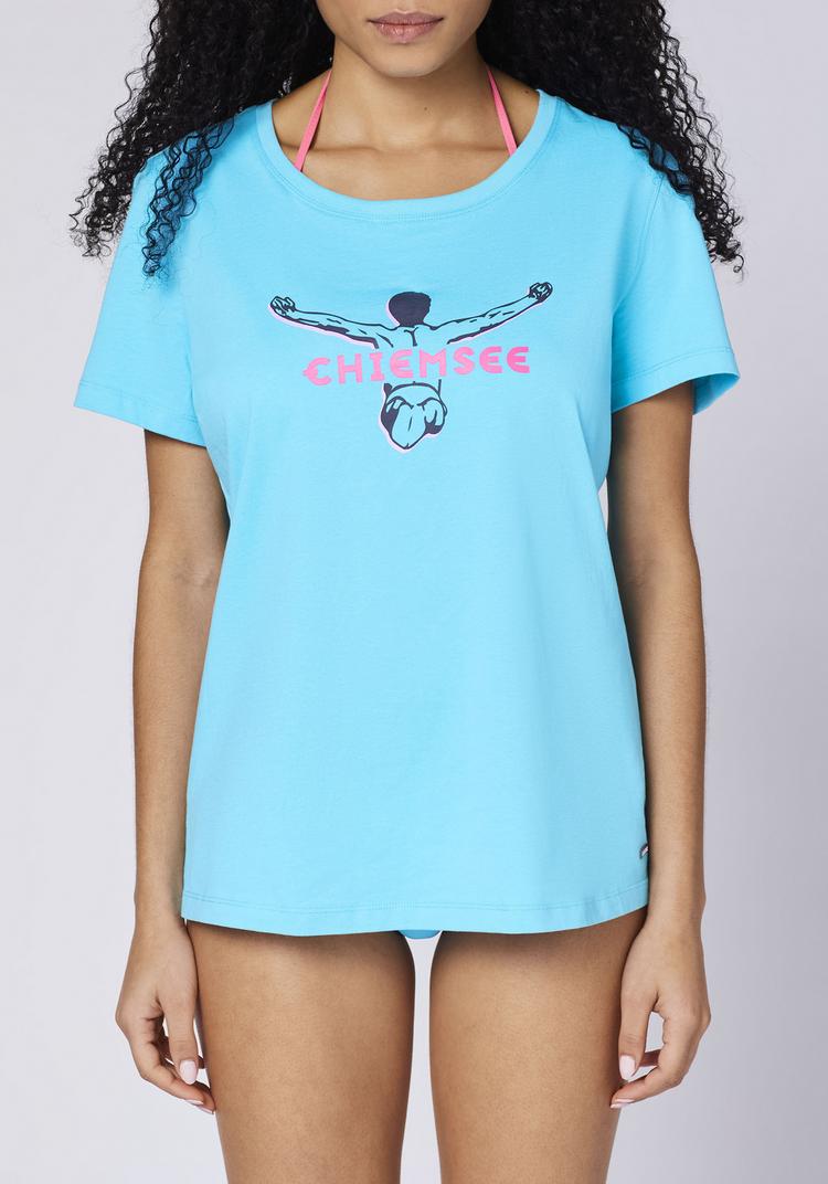Chiemsee Chiemsee T-Shirt T-Shirt Damen - 15-4720 River Blue - 4 | SportScheck