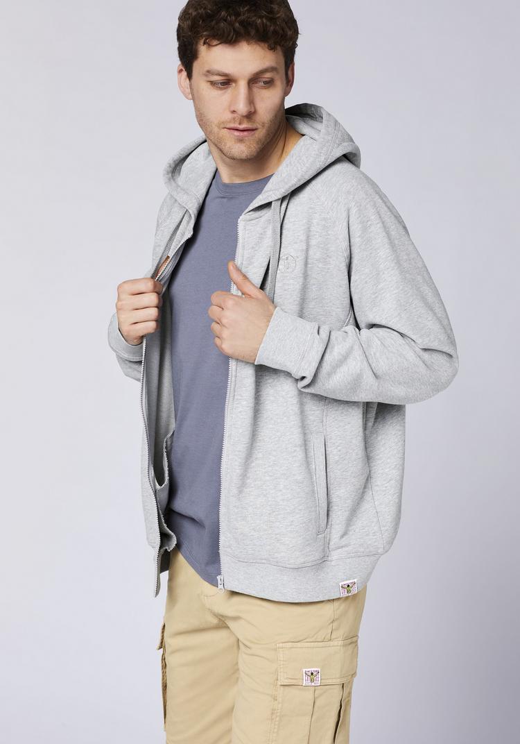 Chiemsee Chiemsee Sweatjacke Sweatjacke Herren - 17-4402M Neutral Gray Melange - 3 | SportScheck