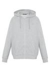Chiemsee Sweatjacke Sweatjacke Herren - 17-4402M Neutral Gray Melange