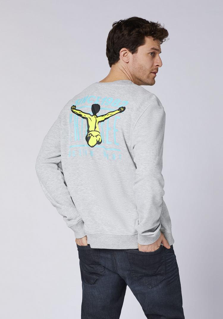 Chiemsee Chiemsee Sweatshirt Sweatshirt Herren - 17-4402M Neutral Gray Melange - 1 | SportScheck