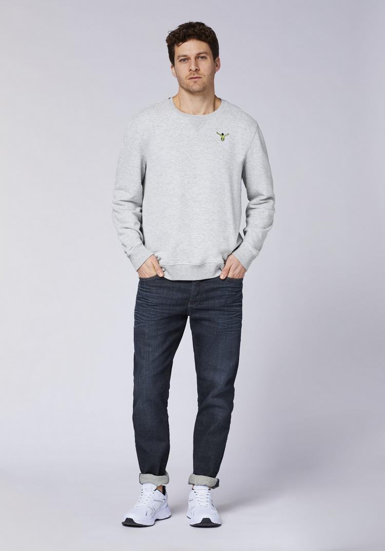 Chiemsee Chiemsee Sweatshirt Sweatshirt Herren - 17-4402M Neutral Gray Melange - 2 | SportScheck