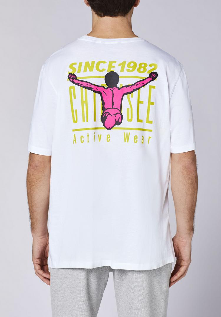 Chiemsee Chiemsee T-Shirt T-Shirt Herren - 11-0601 Bright White - 4 | SportScheck