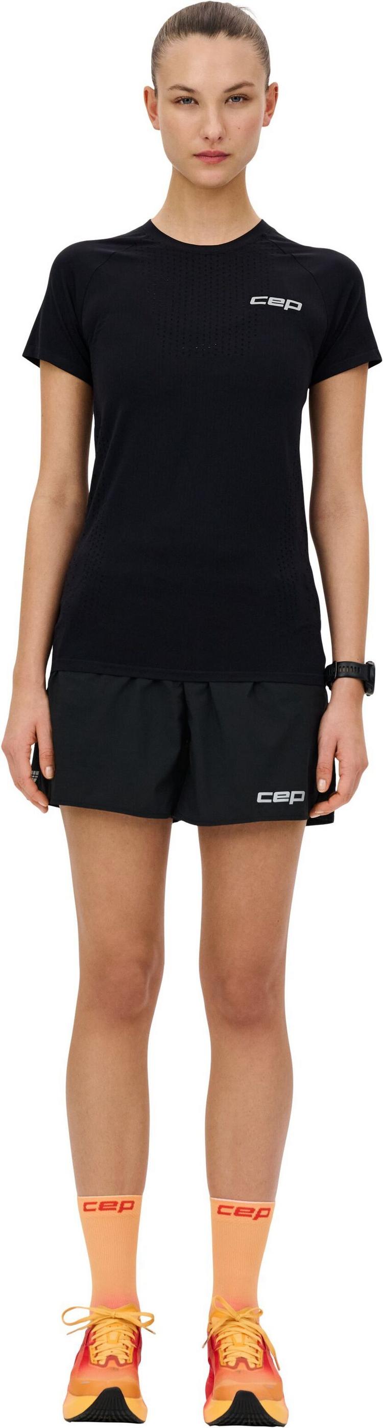 CEP CEP Run Shirt Short Funktionsshirt Damen - black - 0 | SportScheck