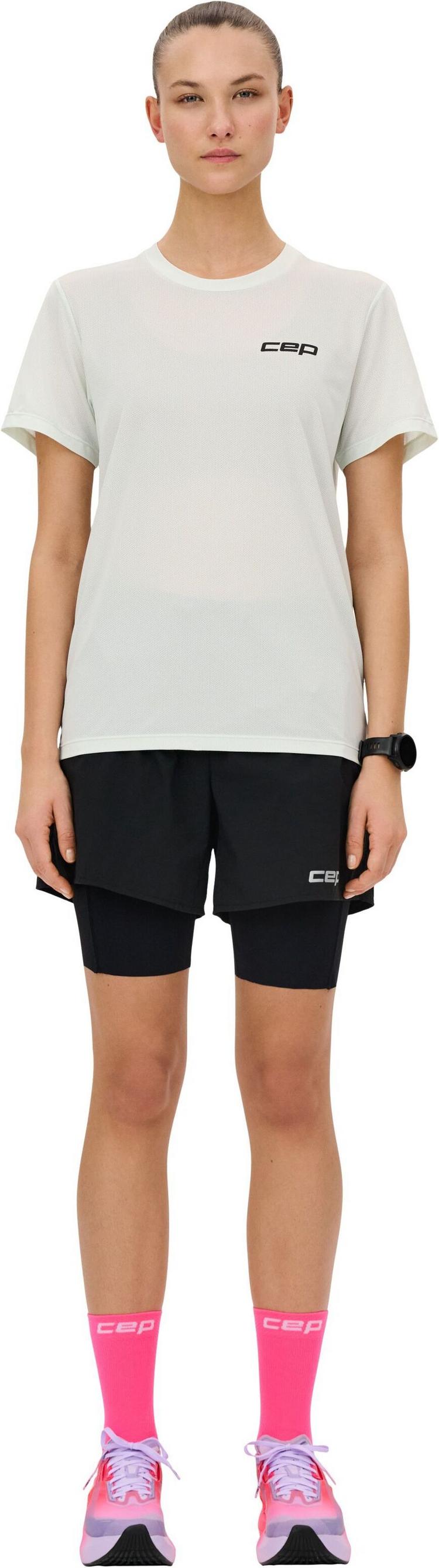 CEP CEP Run Shirt Short Funktionsshirt Damen - ice - 0 | SportScheck