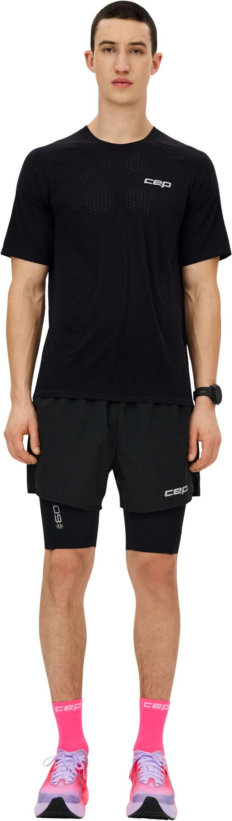 CEP CEP Run Ultralight Shirt Short Funktionsshirt Herren - black - 0 | SportScheck