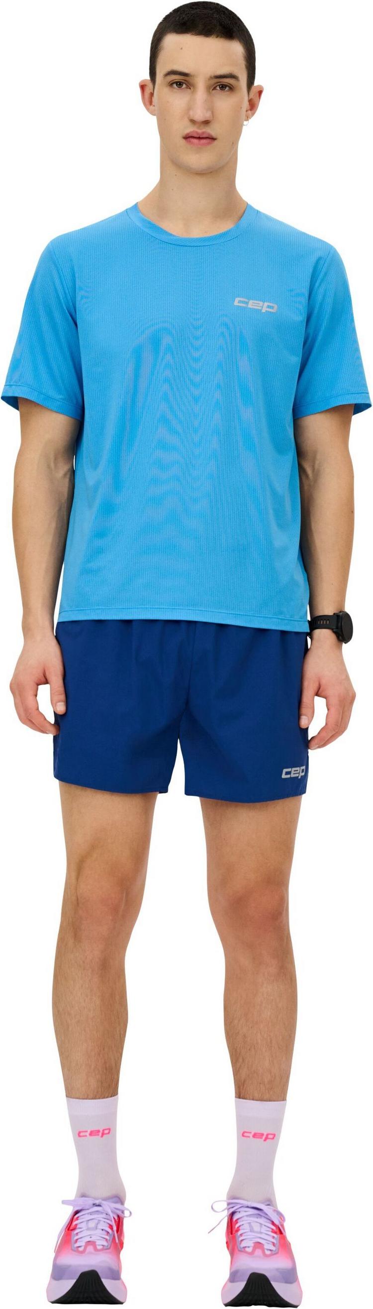 CEP CEP Run Shirt Short Funktionsshirt Herren - blue - 0 | SportScheck