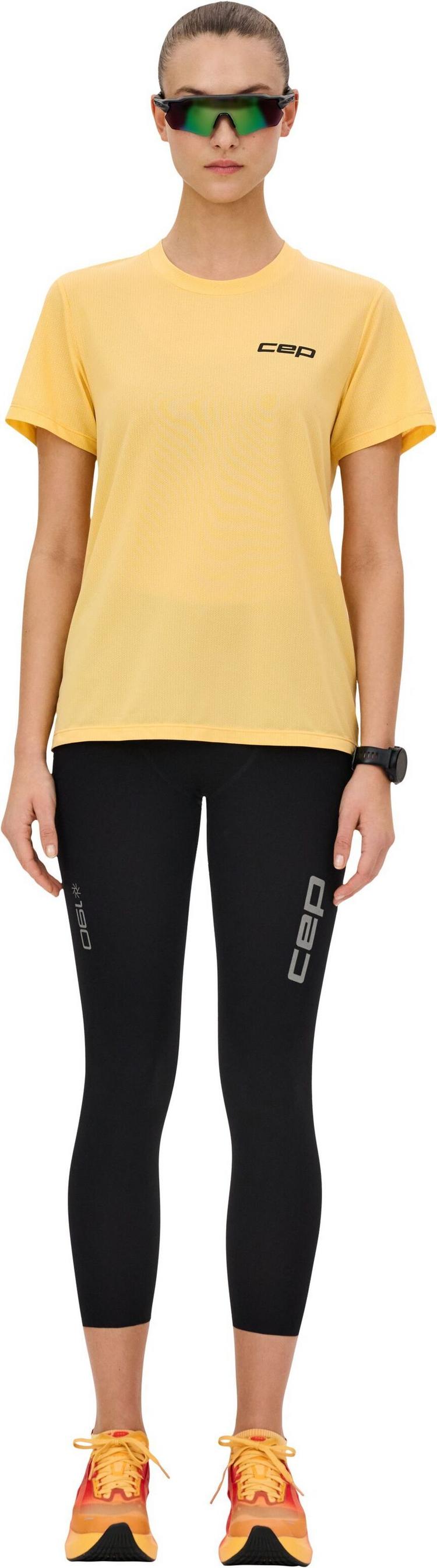 CEP CEP Run Shirt Short Funktionsshirt Damen - marigold - 0 | SportScheck