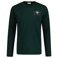 GANT Longsleeve T-Shirt Herren - Gr&uuml;n (Tartan Green)
