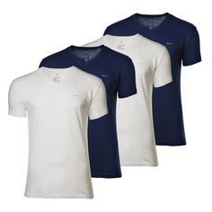 GANT T-Shirt T-Shirt Herren Marineblau/Weiß