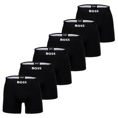 Boss Boxershort Hipster Herren Schwarz/Grau/Weiß