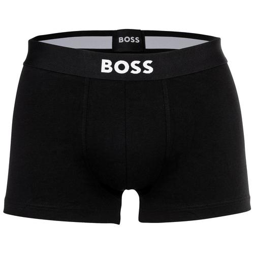 Rückansicht von Boss Boxershort Hipster Herren Schwarz/Grau/Weiß