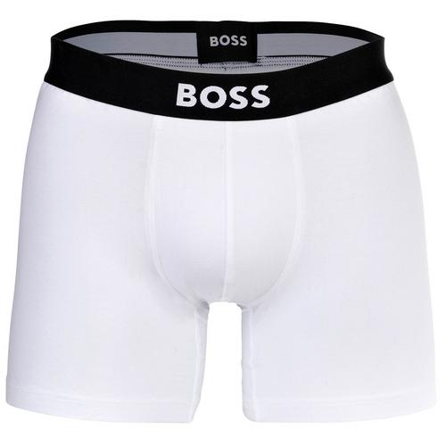 Rückansicht von Boss Boxershort Hipster Herren Schwarz/Grau/Weiß