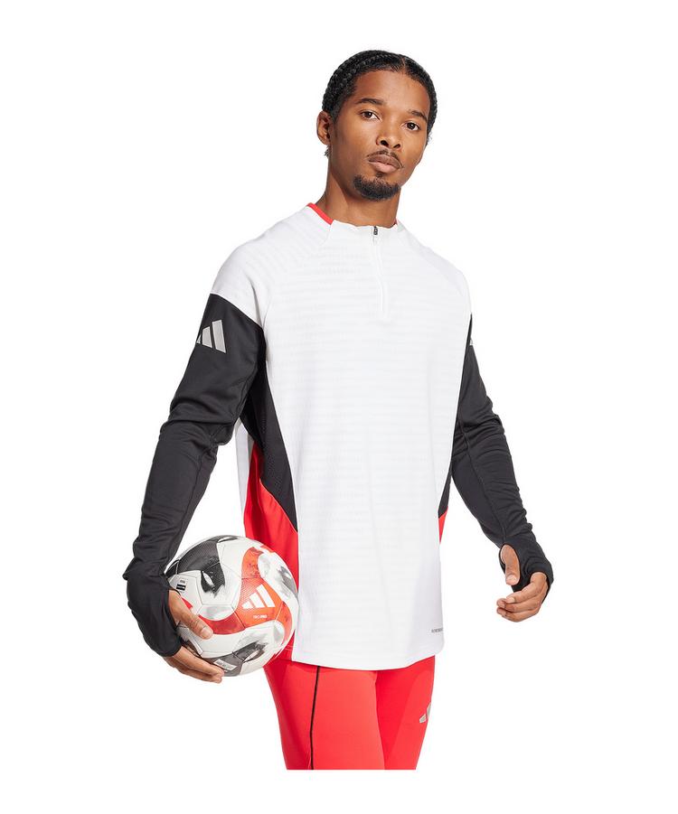 adidas adidas Tiro 25 Pro Sweatshirt Funktionssweatshirt Herren - weisslila - 0 | SportScheck