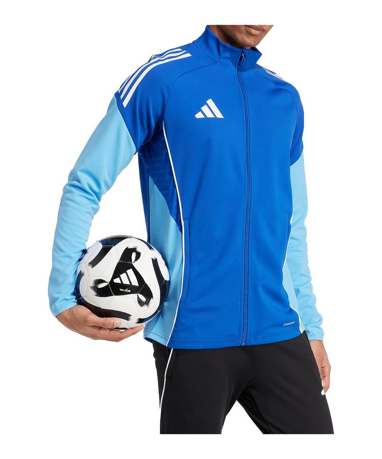 adidas adidas Tiro 25 Competition Trainingsjacke Wei&szlig; Trainingsjacke Herren - blaublau - 1 | SportScheck