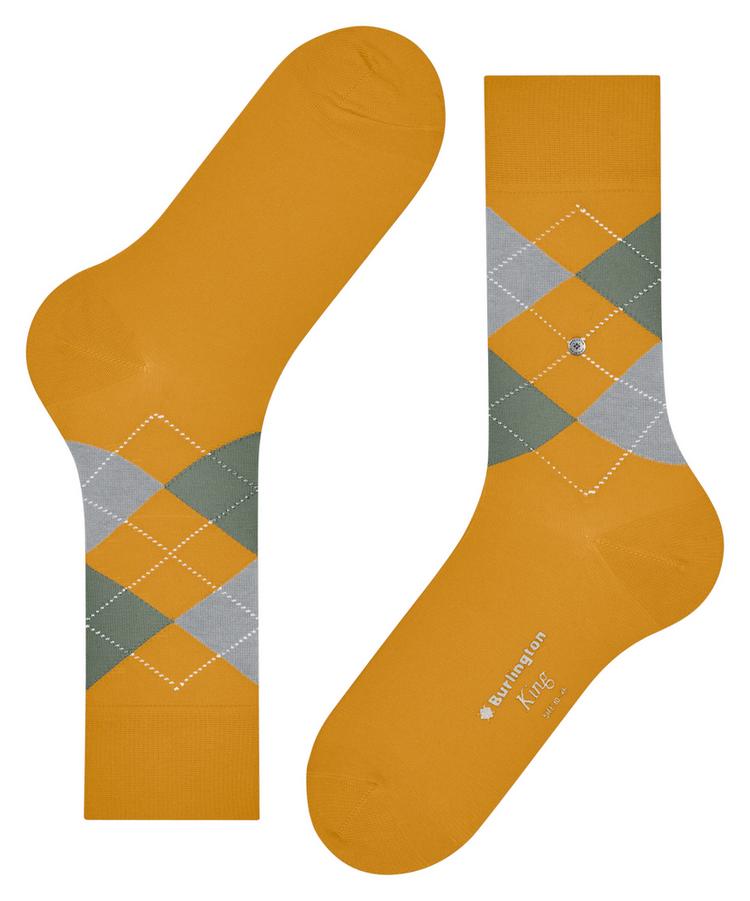Burlington Burlington King Socken Herren - dottergelb (1305) - 2 | SportScheck