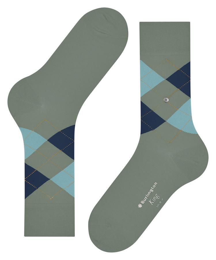 Burlington Burlington King Socken Herren - sage (7068) - 2 | SportScheck