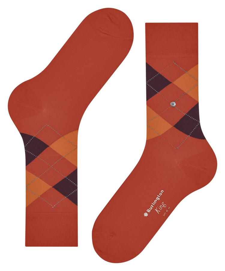 Burlington Burlington King Socken Herren - orange (8039) - 2 | SportScheck