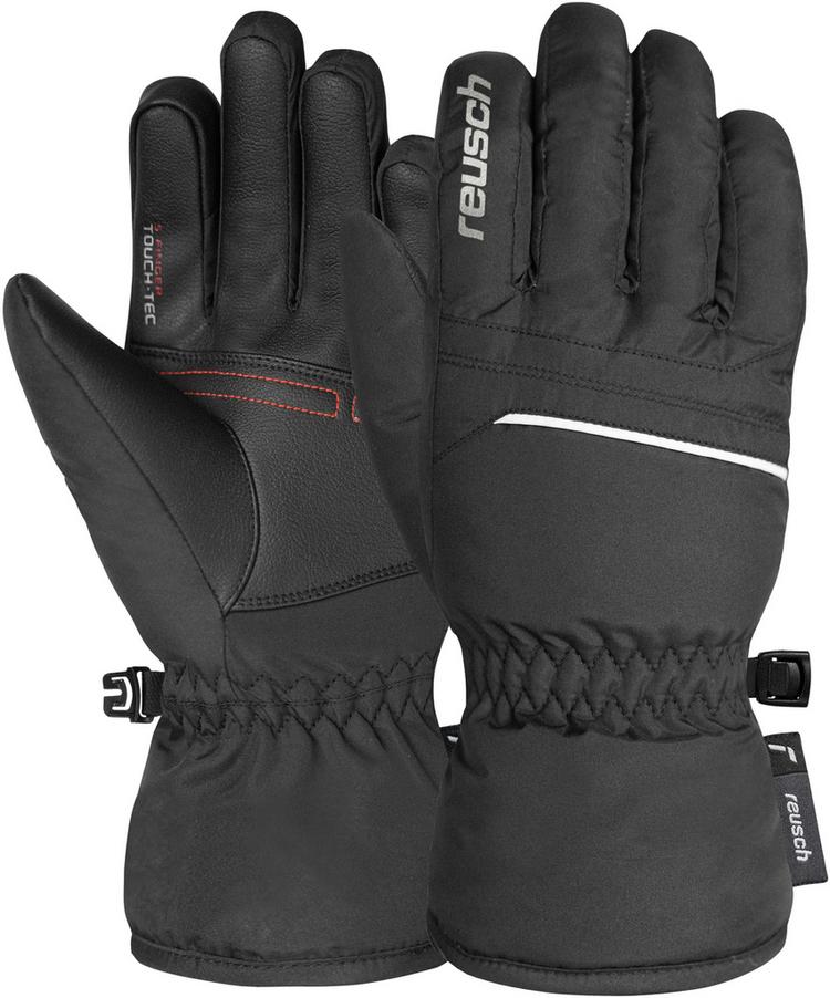 Reusch Reusch All Finger Touch Junior Handschuh Kinder - 7703 Black / white / silver - 0 | SportScheck