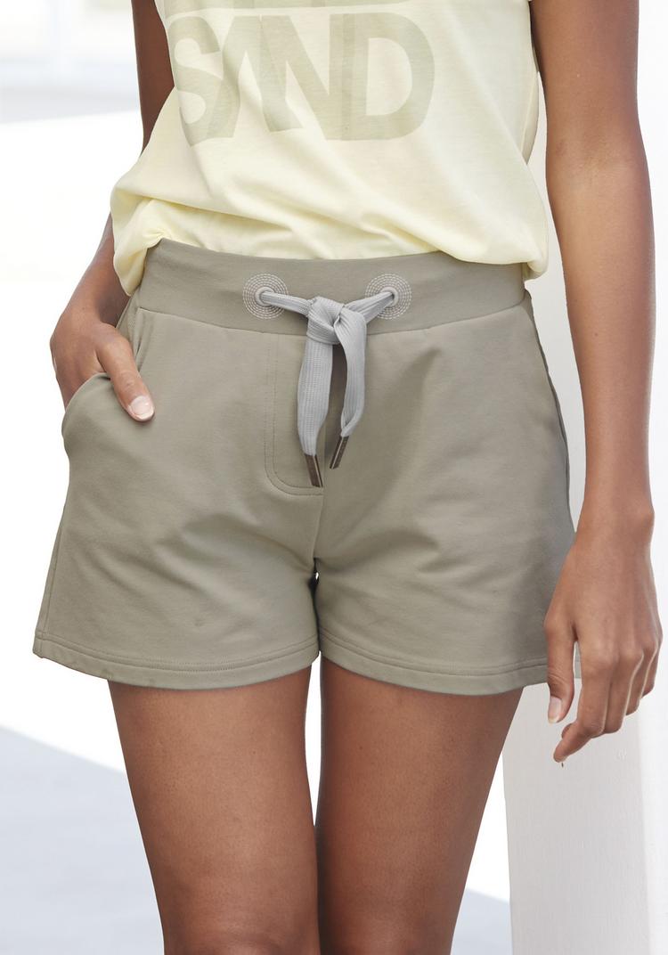 ELBSAND ELBSAND Sweatshorts Sweatshorts Damen - khaki - 1 | SportScheck