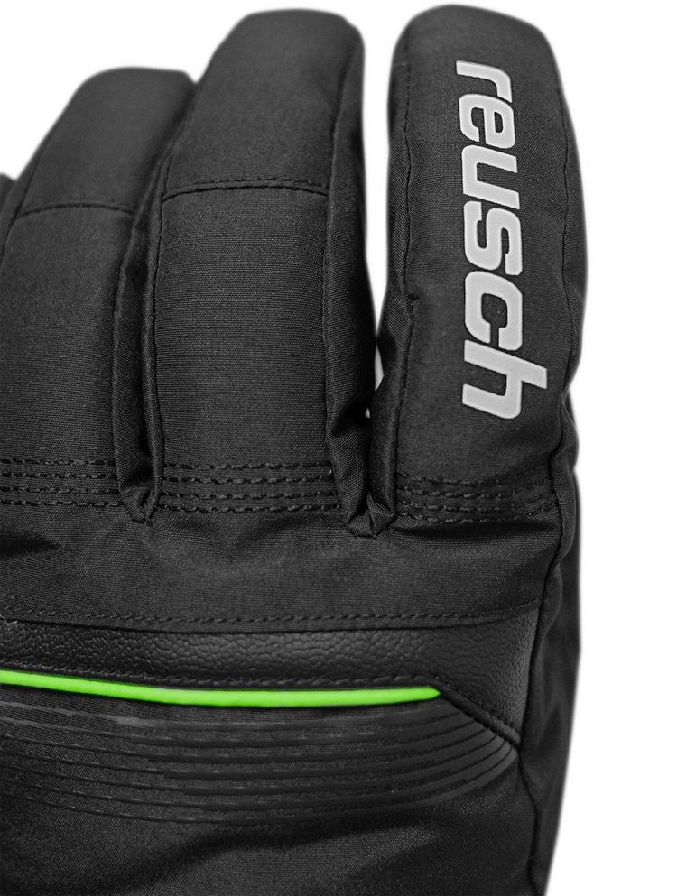 Reusch Reusch Snow King Handschuh - 7716 black / neon green - 1 | SportScheck