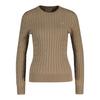 GANT Strickpullover Strickpullover Damen - Beige