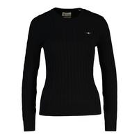 GANT Strickpullover Strickpullover Damen - Schwarz