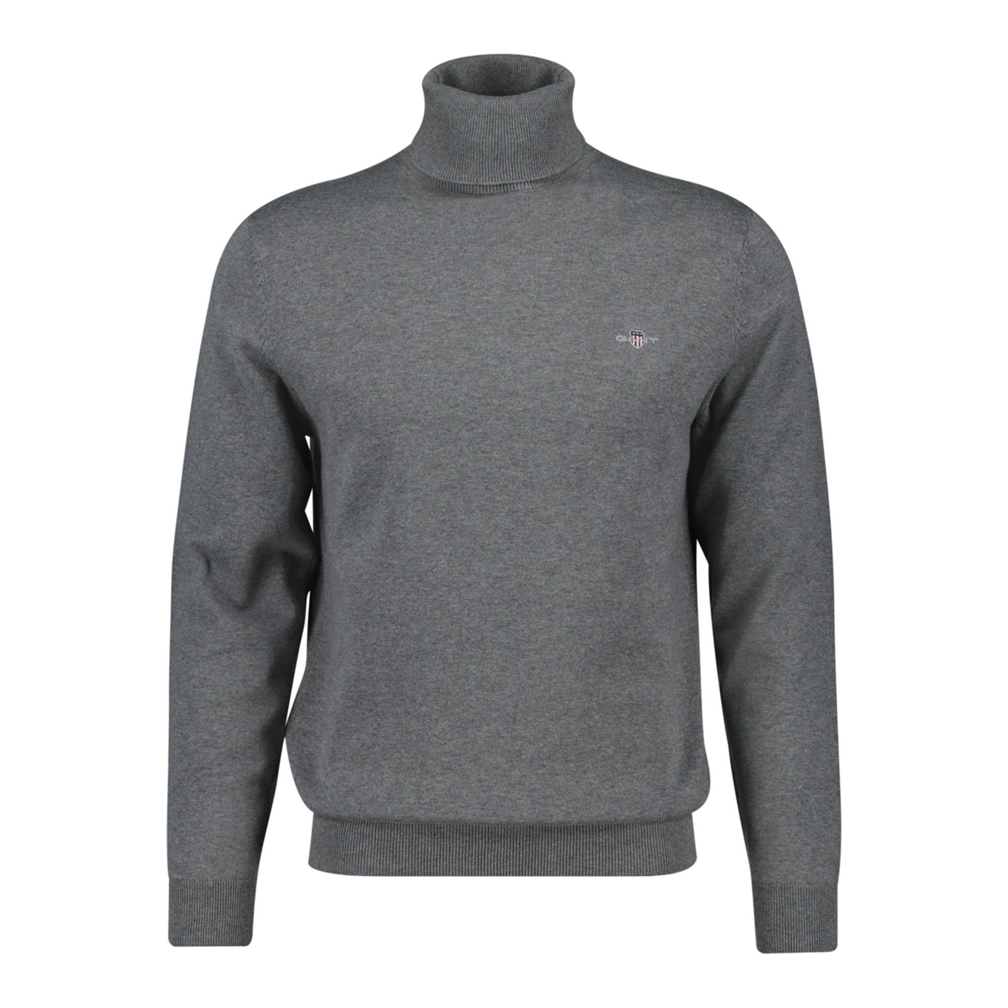 GANT Strickpullover Strickpullover Herren - Grau