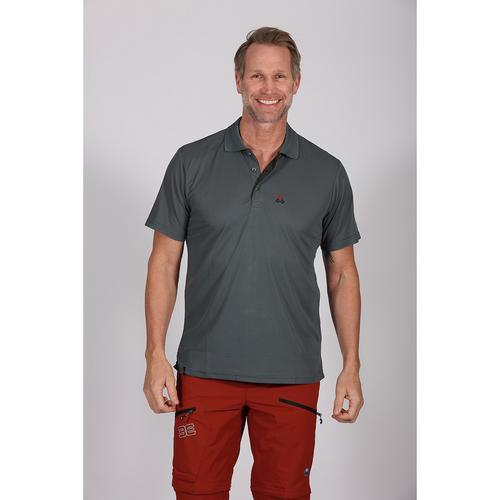 Rückansicht von Maul Sport Spiez fresh Poloshirt Herren Dunkelgrau