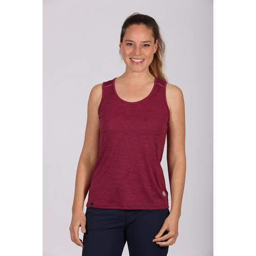 Rückansicht von Maul Sport Beja XT T-Shirt Damen Bordeaux