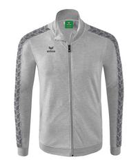 Erima Essential Team Tracktop Jacke Trainingsjacke Herren - graugrau