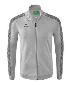 Erima Essential Team Tracktop Jacke Trainingsjacke Herren graugrau