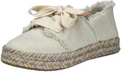 Toms Halbschuhe Espandrillos Damen Weiß/Beige