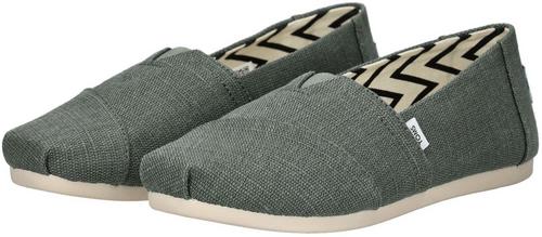 Rückansicht von Toms Slipper Slipper Damen Grün