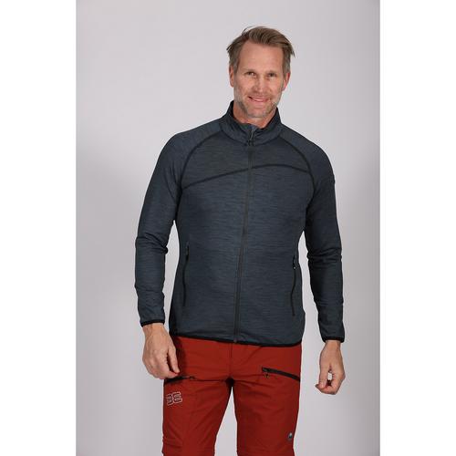 Rückansicht von Maul Sport Fleecejacke Herren Marine3291