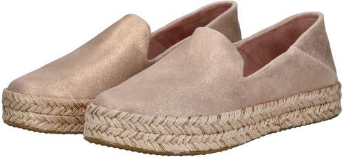 Rückansicht von Toms Slipper Espandrillos Damen Pink