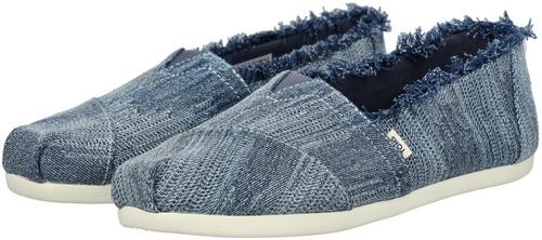 Rückansicht von Toms Slipper Slipper Damen Blau