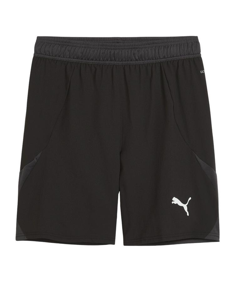 PUMA PUMA teamFINAL Short Fu&szlig;ballshorts Herren - schwarzweissgrau - 0 | SportScheck